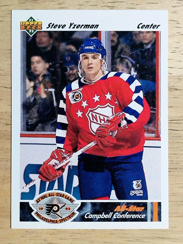 1991-92 Upper Deck #626 Steve Yzerman AS