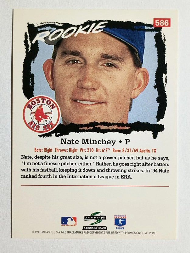 1995 Score #586 Nate Minchey