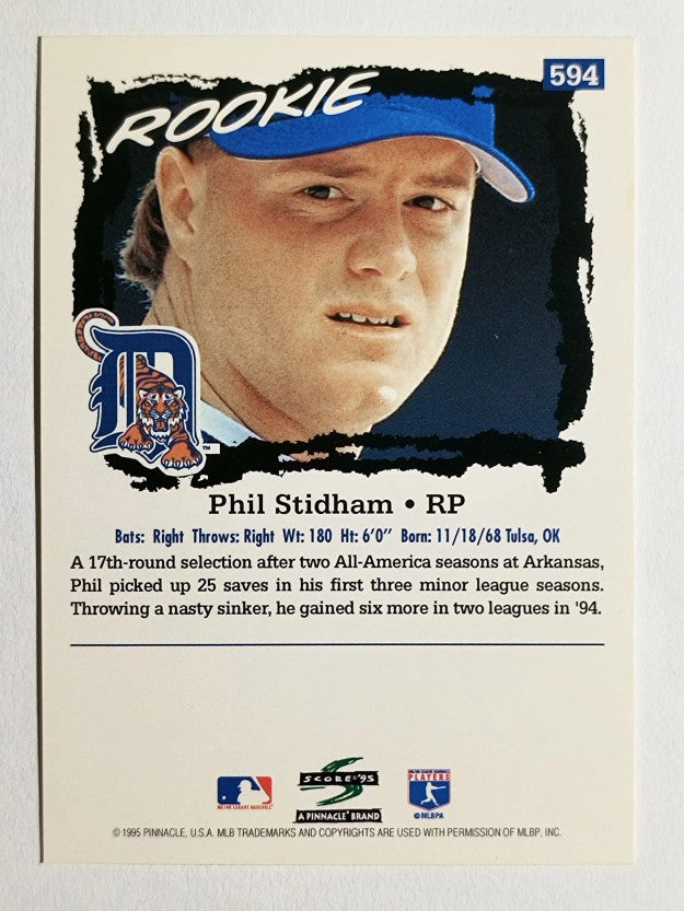 1995 Score #594 Phil Stidham