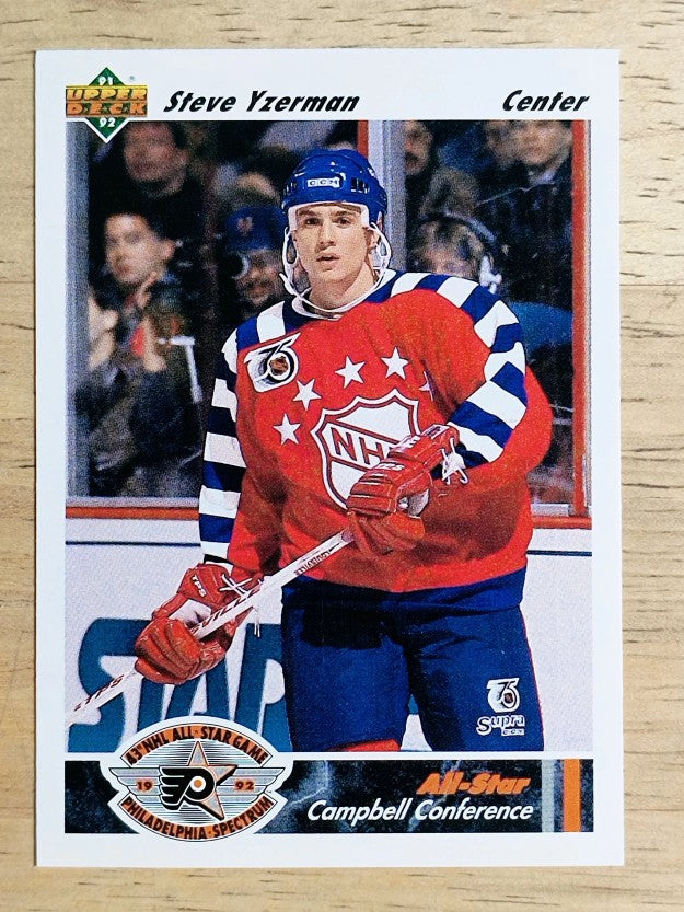 1991-92 Upper Deck #626 Steve Yzerman AS