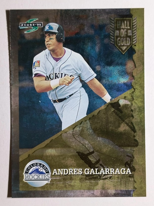 1995 Score Hall of Gold #HG62 Andres Galarraga