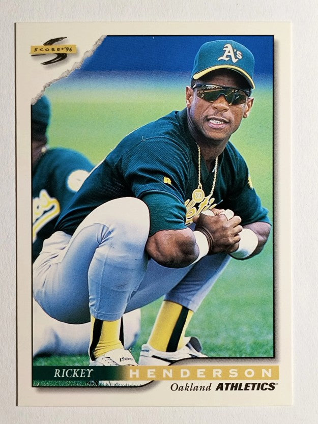1996 Score #10 Rickey Henderson