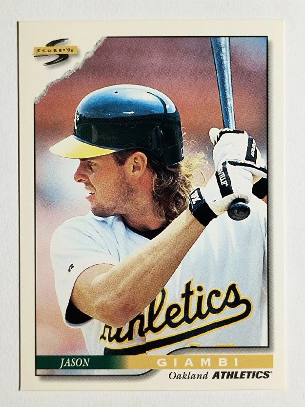1996 Score #44 Jason Giambi