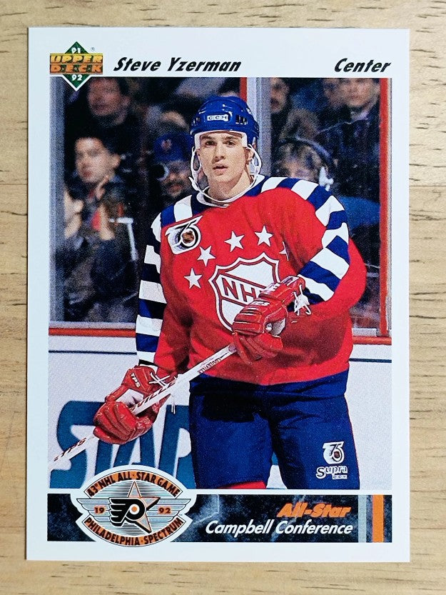 1991-92 Upper Deck #626 Steve Yzerman AS