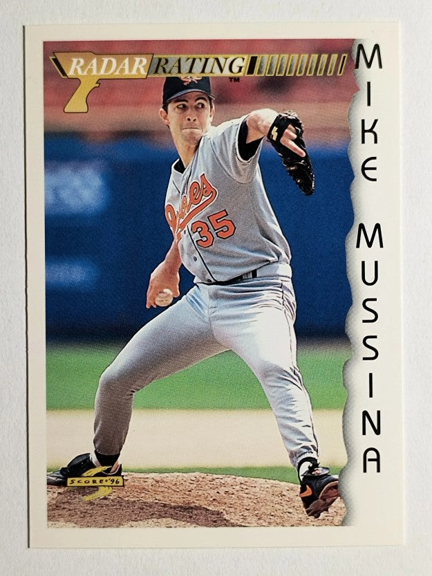 1996 Score #197 Mike Mussina RR