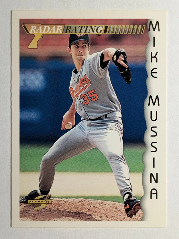 1996 Score #197 Mike Mussina RR