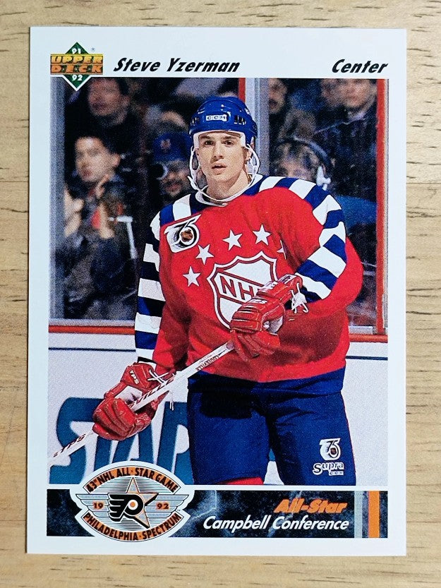 1991-92 Upper Deck #626 Steve Yzerman AS