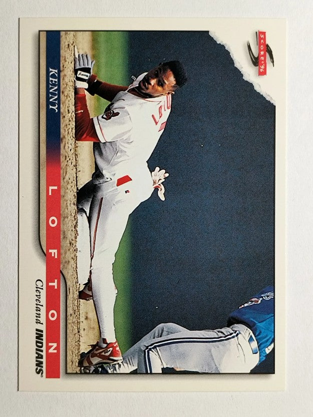 1996 Score #325 Kenny Lofton