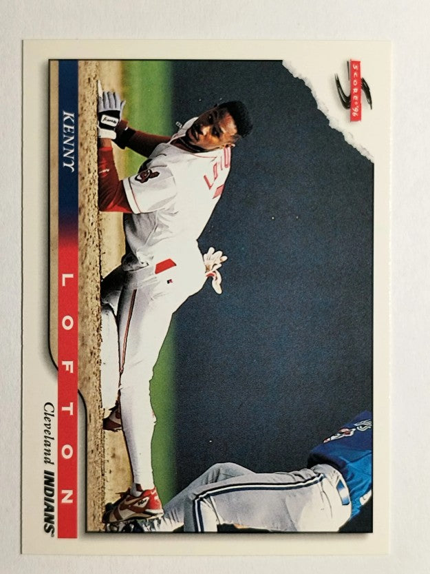 1996 Score #325 Kenny Lofton