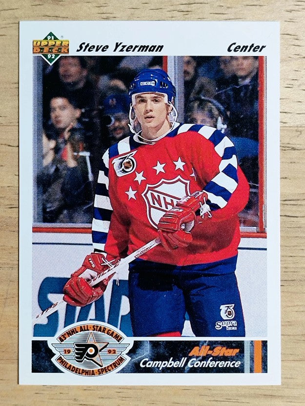 1991-92 Upper Deck #626 Steve Yzerman AS
