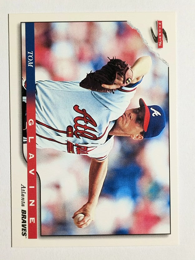 1996 Score #327 Tom Glavine