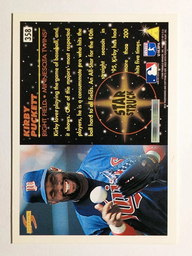 1996 Score #358 Kirby Puckett SS