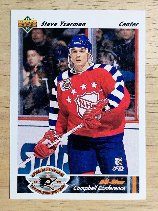 1991-92 Upper Deck #626 Steve Yzerman AS