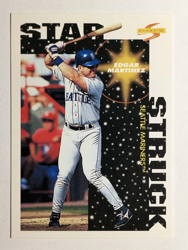 1996 Score #376 Edgar Martinez SS