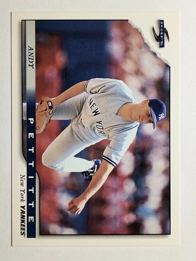 1996 Score #396 Andy Pettitte