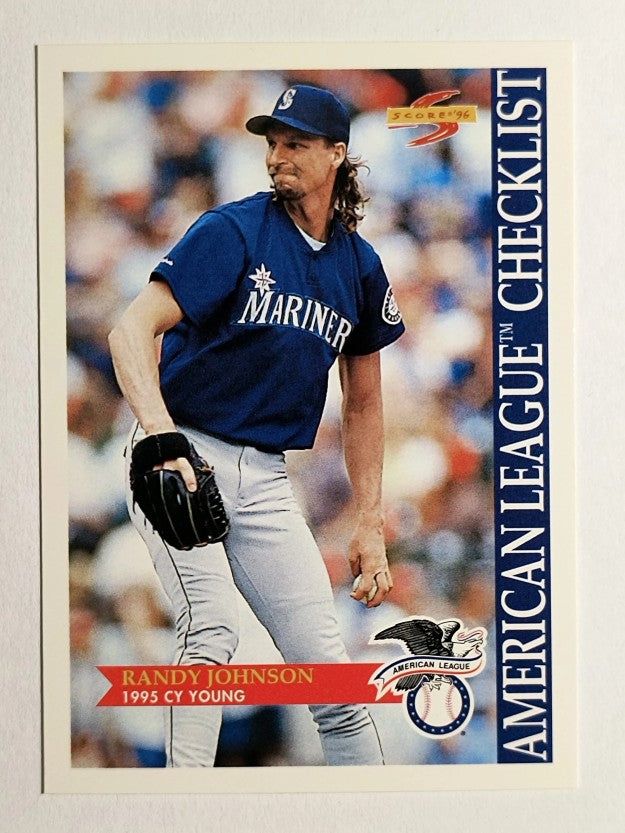 1996 Score #512 Randy Johnson CL