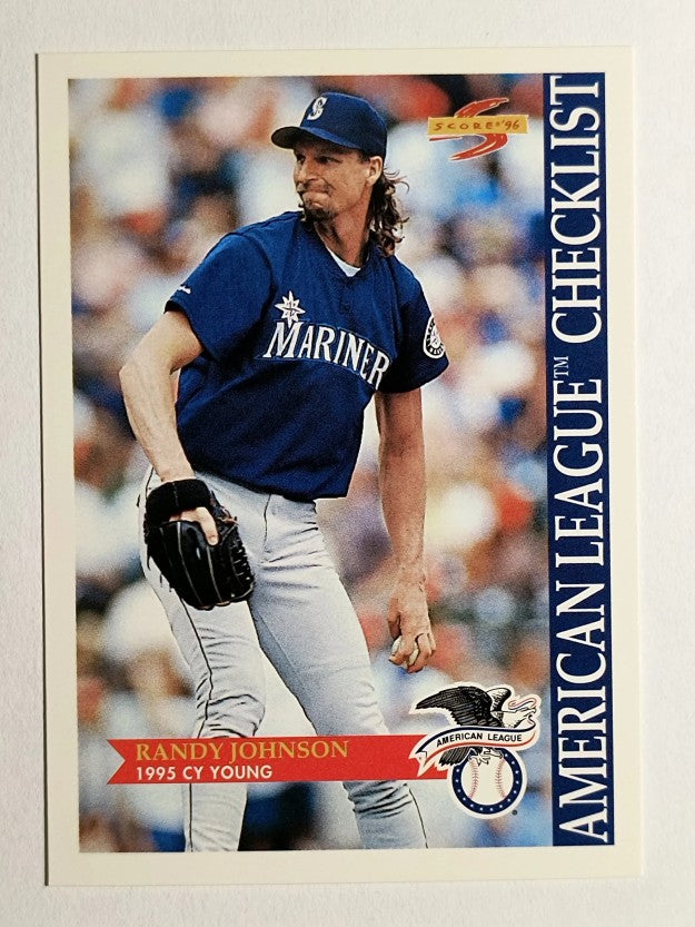 1996 Score #512 Randy Johnson CL