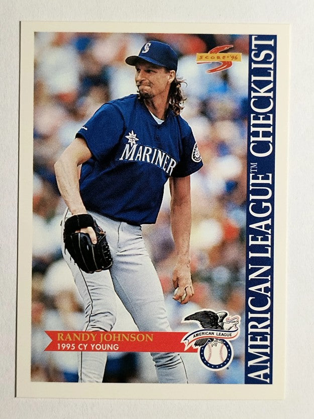 1996 Score #512 Randy Johnson CL
