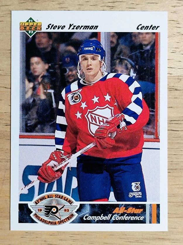 1991-92 Upper Deck #626 Steve Yzerman AS