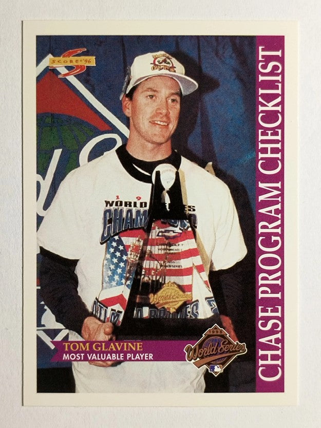 1996 Score #517 Tom Glavine CL