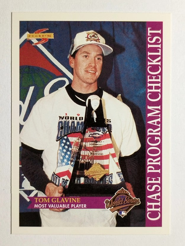 1996 Score #517 Tom Glavine CL