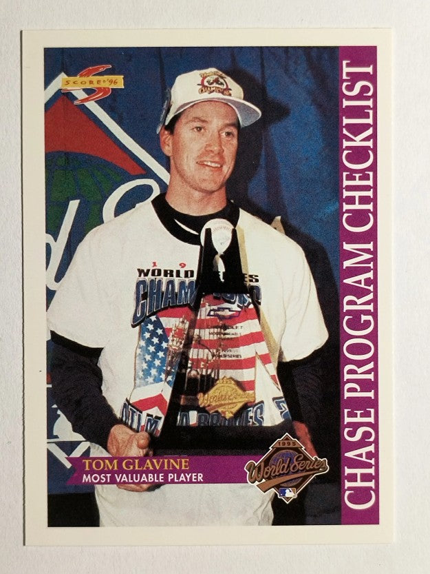 1996 Score #517 Tom Glavine CL