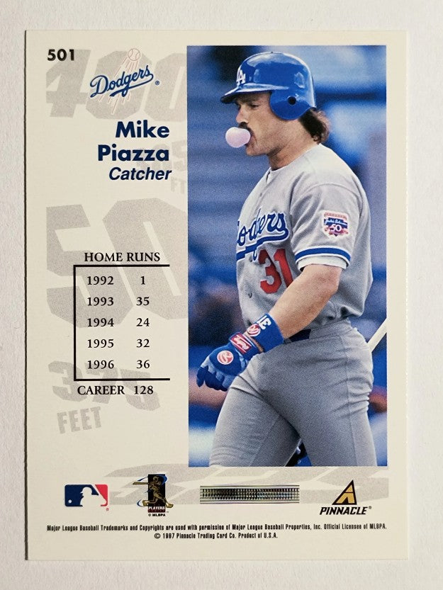 1997 Score #501 Mike Piazza GY