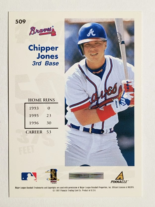 1997 Score #509 Chipper Jones GY