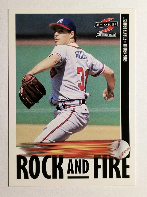 1997 Score #520 Greg Maddux RF