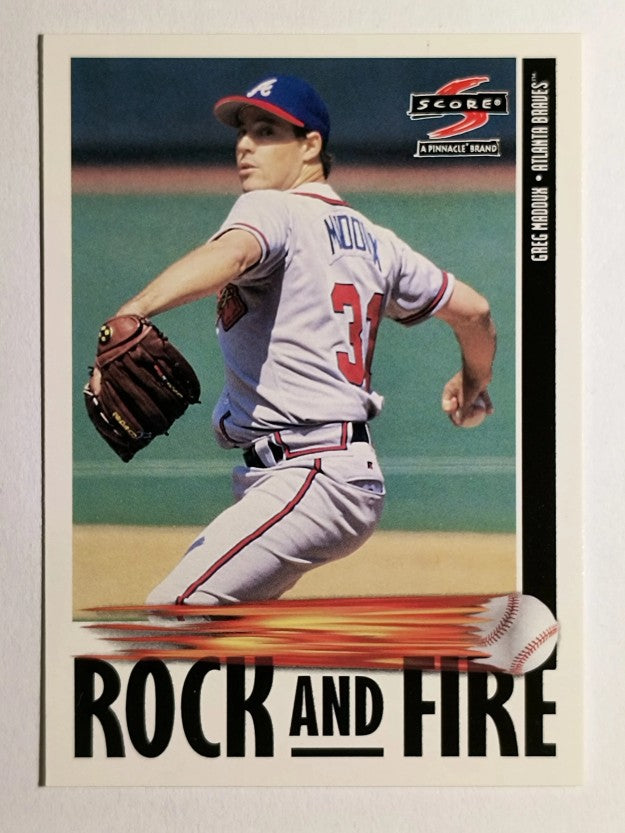 1997 Score #520 Greg Maddux RF