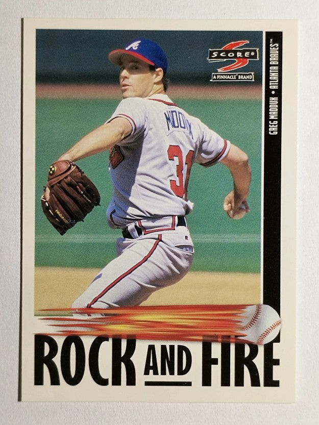 1997 Score #520 Greg Maddux RF