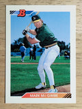 1992 Bowman #384 Mark McGwire