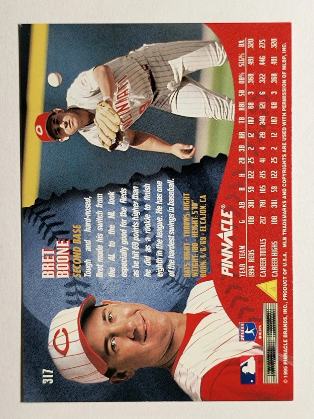 1995 Pinnacle #317 Bret Boone