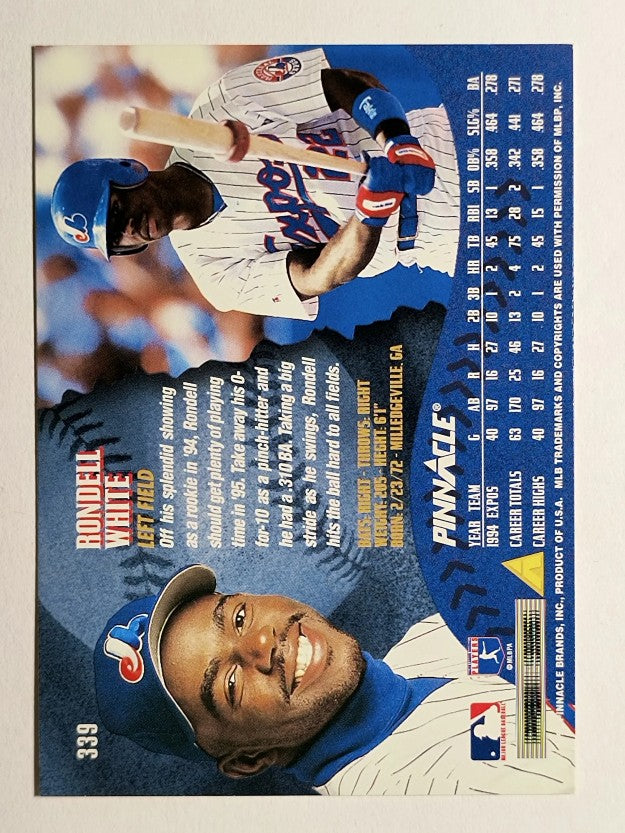 1995 Pinnacle #339 Rondell White