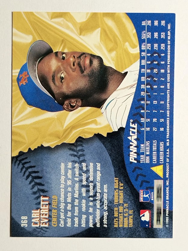 1995 Pinnacle #368 Carl Everett