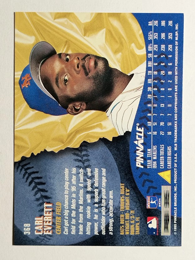 1995 Pinnacle #368 Carl Everett
