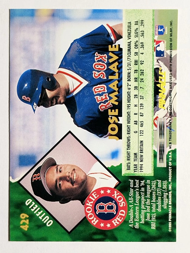 1995 Pinnacle #429 Jose Malave