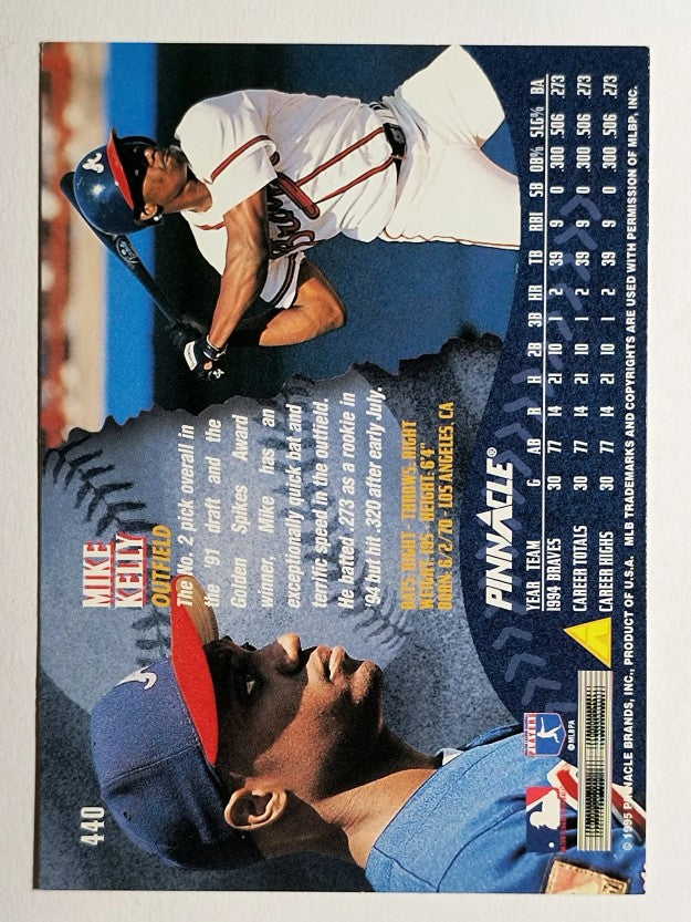 1995 Pinnacle #440 Mike Kelly