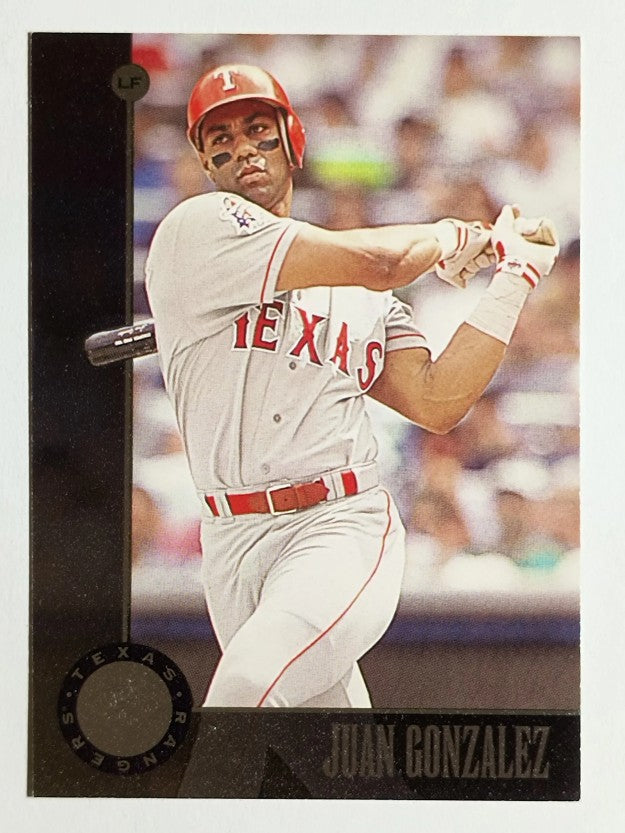 1996 Leaf #107 Juan Gonzalez