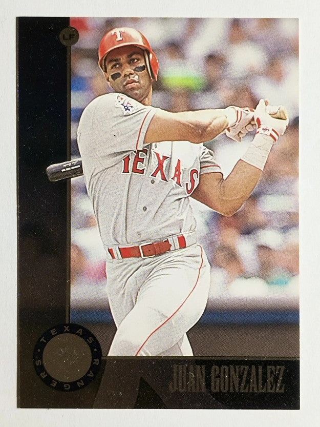 1996 Leaf #107 Juan Gonzalez