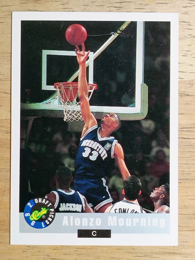 1992 Classic #60 Alonzo Mourning