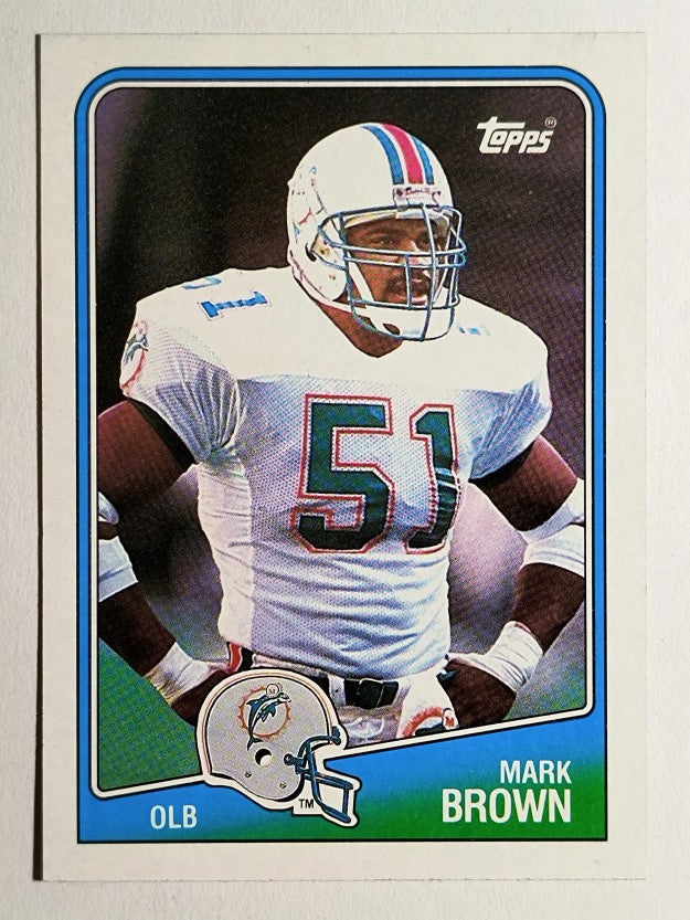 1988 Topps #201 Mark Brown