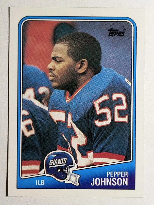 1988 Topps #283 Pepper Johnson