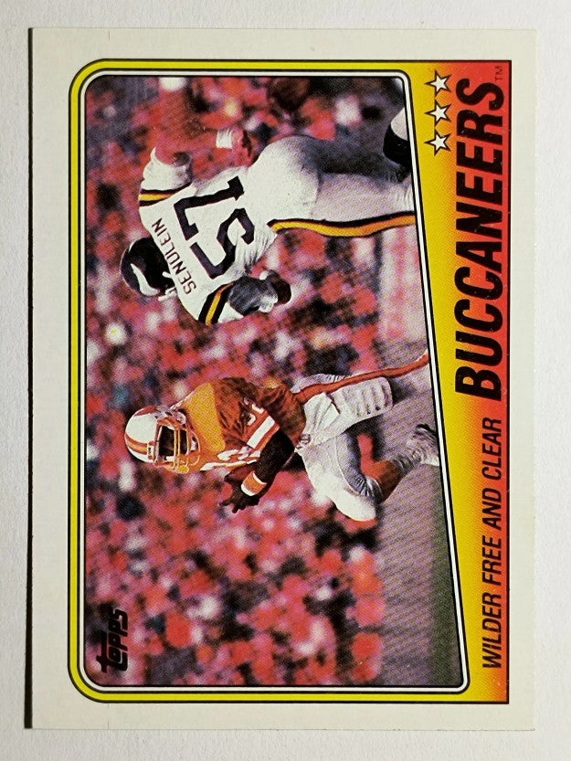 1988 Topps #350 Buccaneers TL/James Wilder
