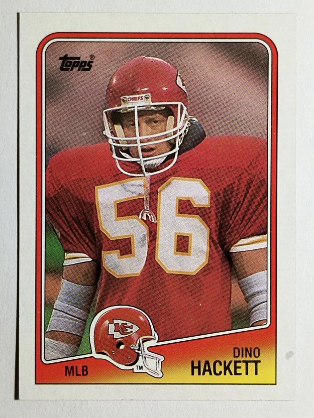 1988 Topps #370 Dino Hackett RC