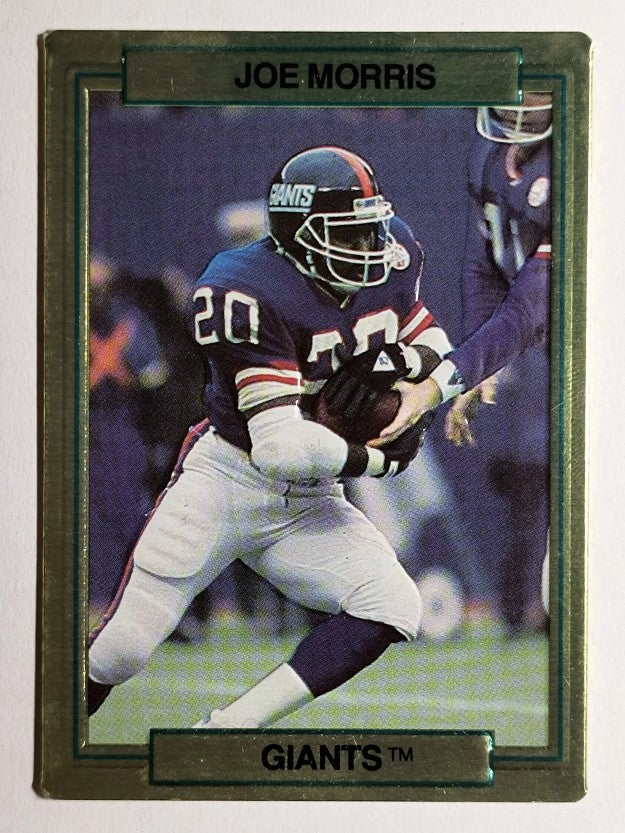 1989 Action Packed Test #18 Joe Morris
