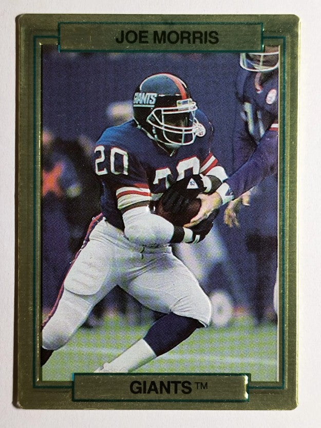 1989 Action Packed Test #18 Joe Morris