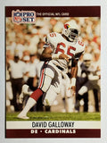 1990 Pro Set #614 David Galloway