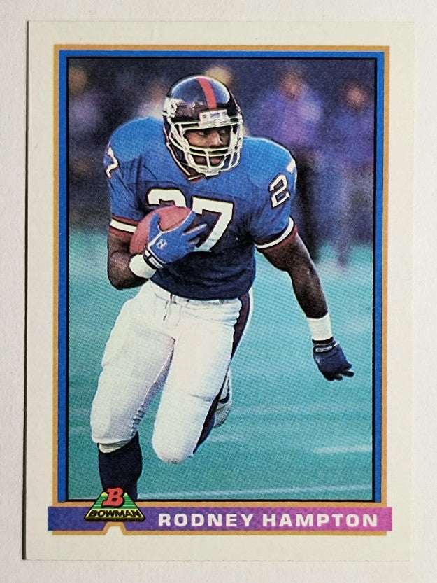 1991 Bowman #367 Rodney Hampton