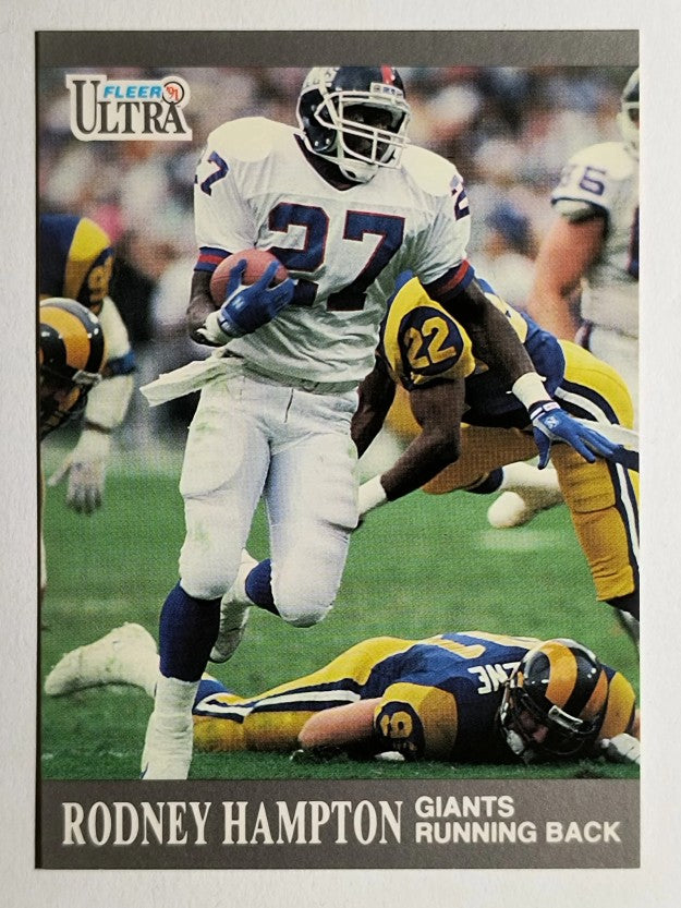 1991 Ultra #218 Rodney Hampton
